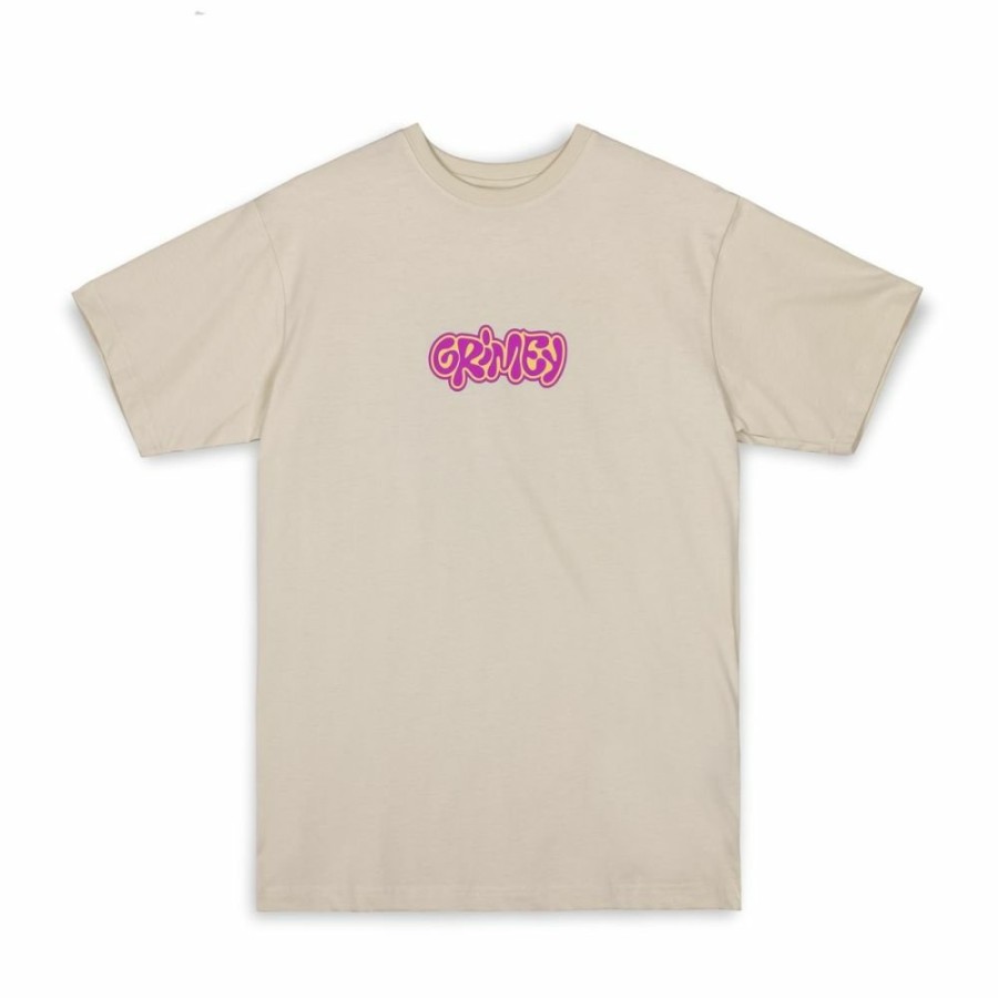 Grimey Organic | Camiseta Grimey The Brute Force Regular - Cream - Summer 23