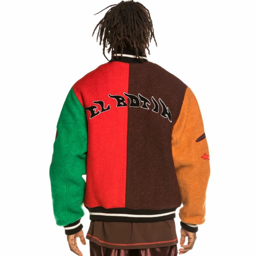 Grimey Jackets | Grimey "The Loot" Wool Baseball Jacket Multicolor - Spring 21