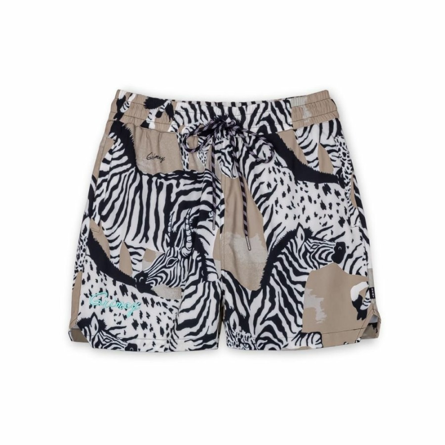 Grimey Swimwear | Grimey Animal Swimming Short - Copper - Summer 23