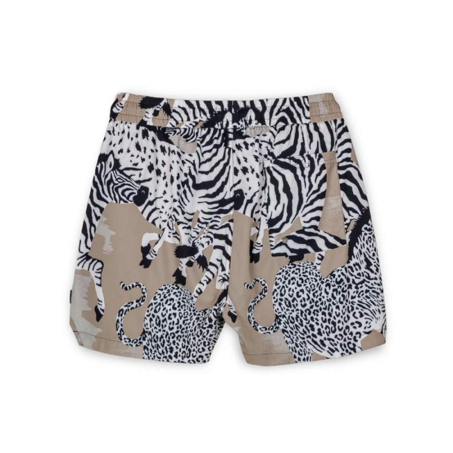 Grimey Swimwear | Grimey Animal Swimming Short - Copper - Summer 23