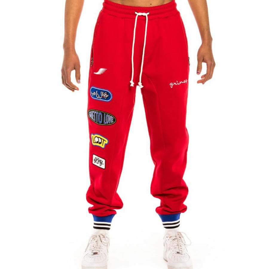 Grimey Pants | Pantalon Grimey "Arch Rival" - Red - Spring 22