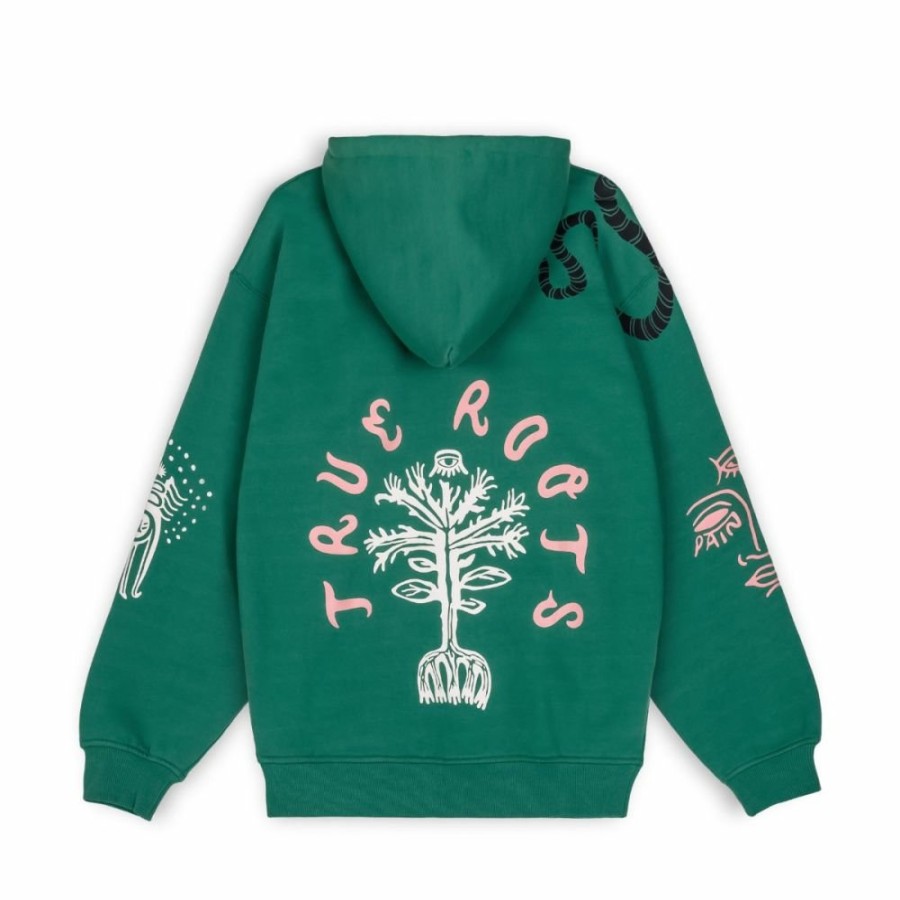 Grimey Sweatshirts | Sudadera Grimey "Snipes X Grimey True Roots" Hoodie - Green - Fall 22