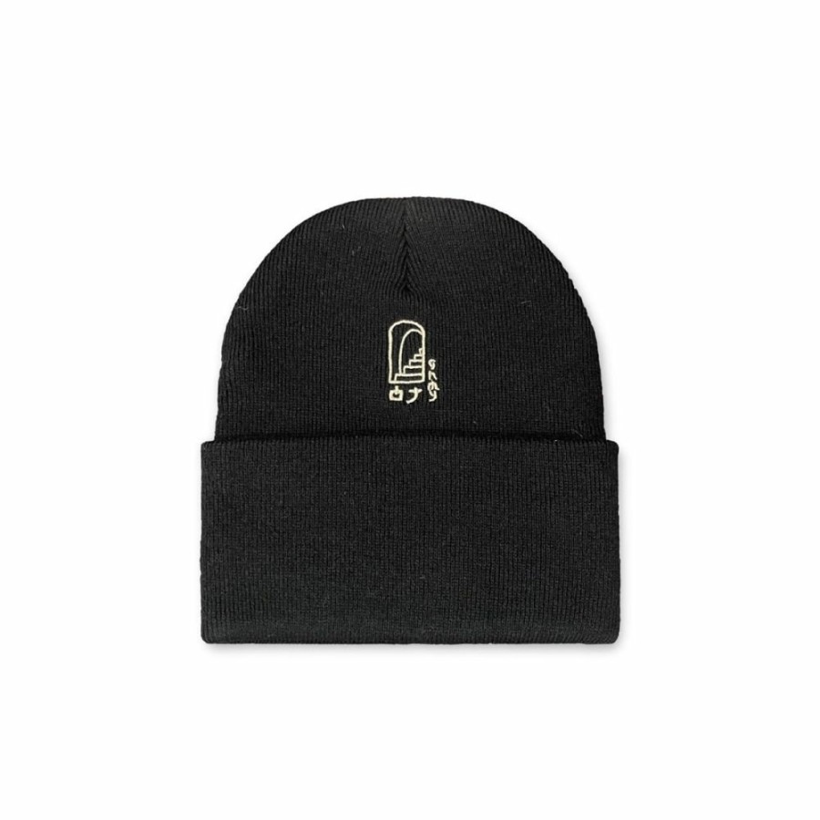 Grimey Head Wear | Grimey Vita Deorum (Grmy X Oj) Beanie - Black - Fw23