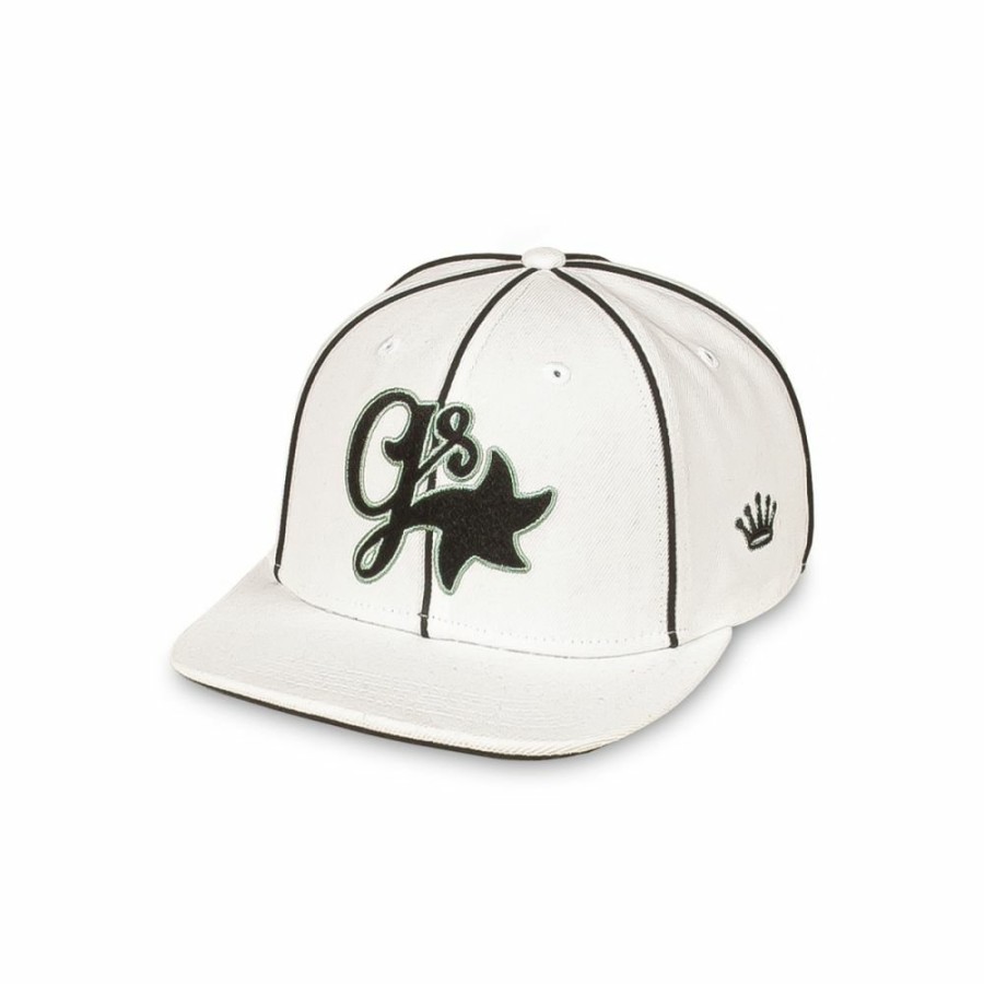 Grimey Head Wear | Grimey Madrid Snapback Cap - White - Fw23