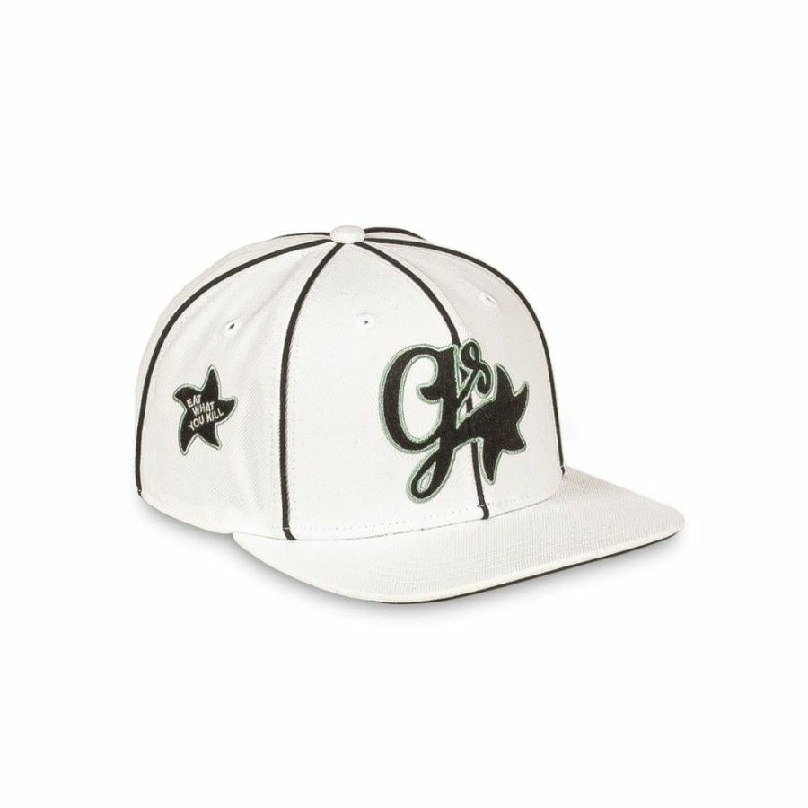 Grimey Head Wear | Grimey Madrid Snapback Cap - White - Fw23