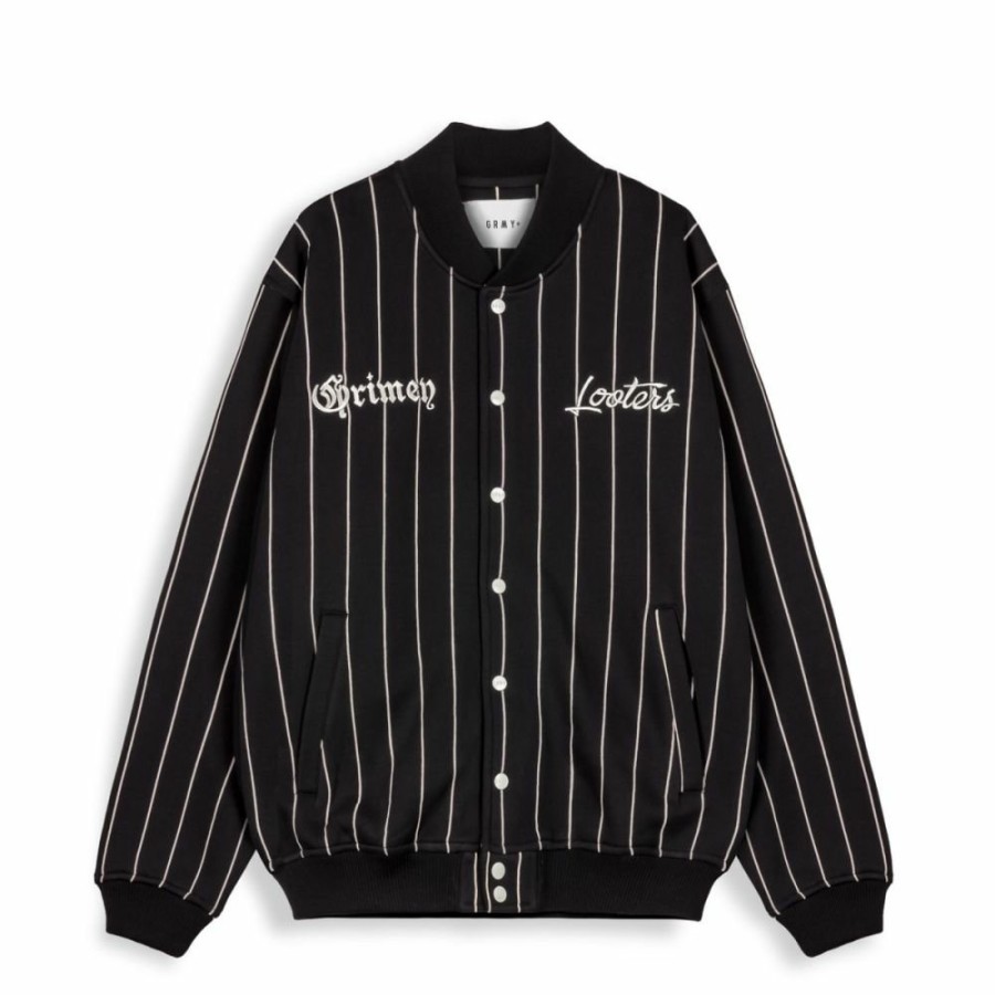 Grimey Ss24 | Sudadera Grimey Causing Panic Fleece Button - Black - Ss24