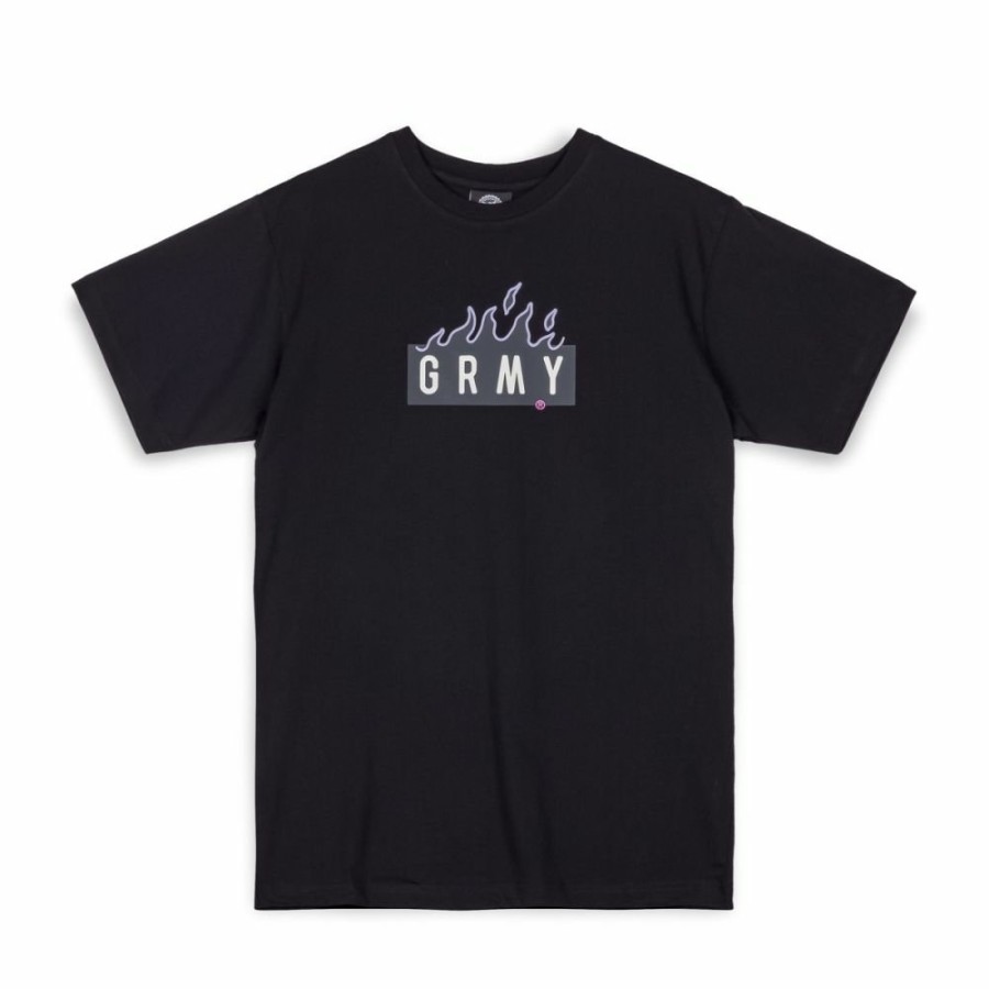 Grimey Organic | Camiseta Grimey Cloven Tongues Grmy Regular - Black - Summer 23