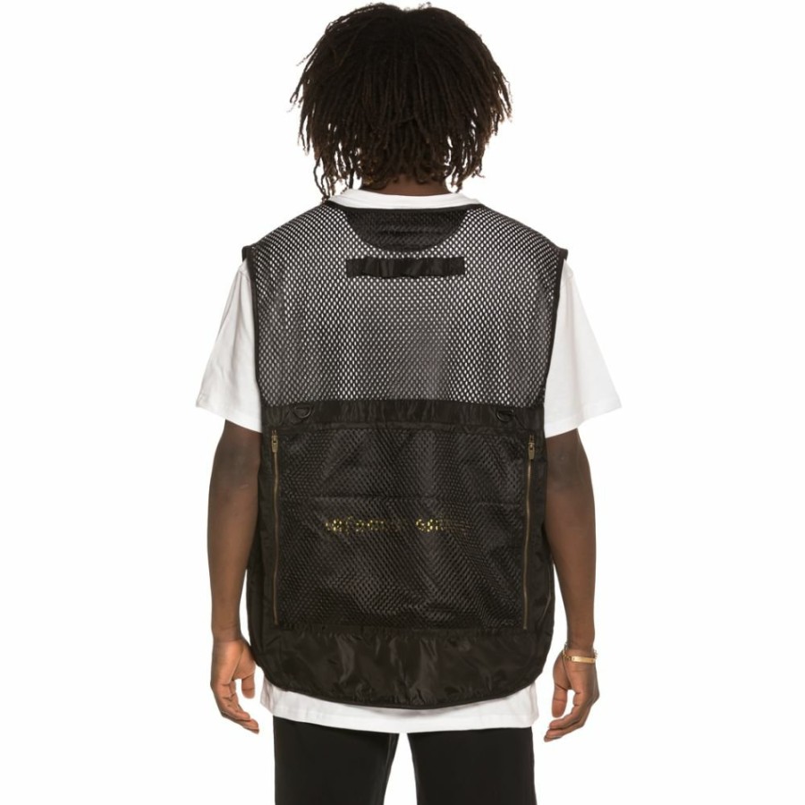 Grimey Jackets | Grimey Transsiberian Vest Ss19 Black