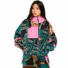 Grimey Coats | Grimey "Space Lady" Sherpa Jacket - Blue - Winter 21