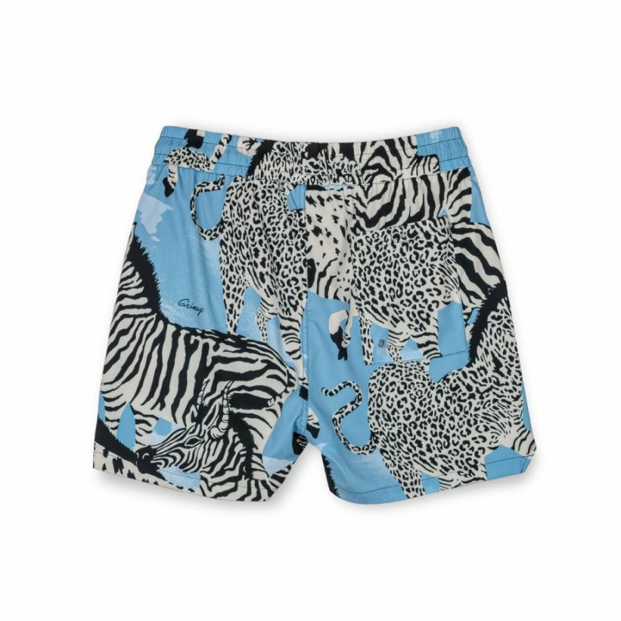 Grimey Shorts | Banador Grimey Animal - Blue - Summer 23