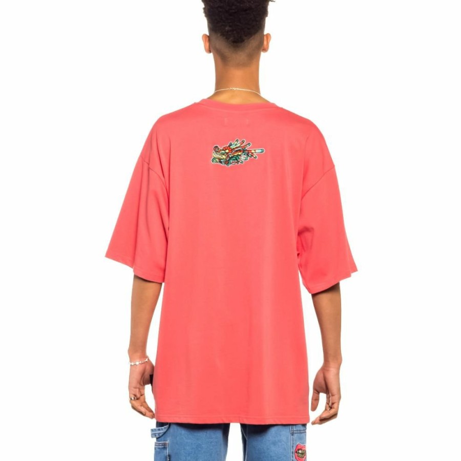 Grimey Tees | Camiseta Grimey "Nine Winds " Heavy Weight - Coral - Spring 22