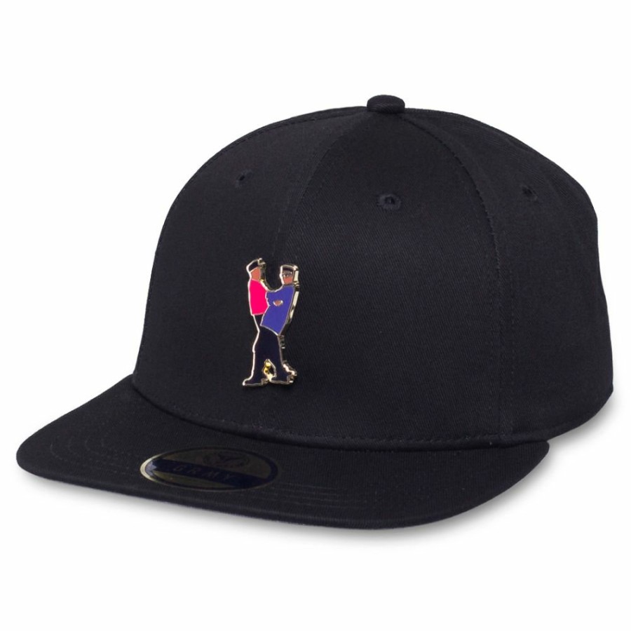 Grimey Head Wear | Grimey Ubiquity Metal Badge Pin Snapback Cap Fw20 Black