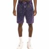 Grimey Shorts | Grimey "Liveution" Denim Short Purple - Spring 21