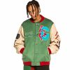 Grimey Jackets | Grimey "Singgang Junction" Wool Baseball Jacket - Green - Fall 21