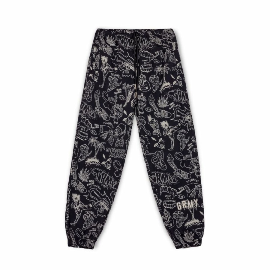 Grimey Recycled | Pantalon Chandal Grimey The Toughest - Black - Spring 23