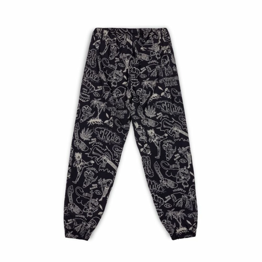 Grimey Recycled | Pantalon Chandal Grimey The Toughest - Black - Spring 23