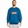 Grimey Sweatshirts | Sudadera Grimey Steez Crewneck Fw20 Blue