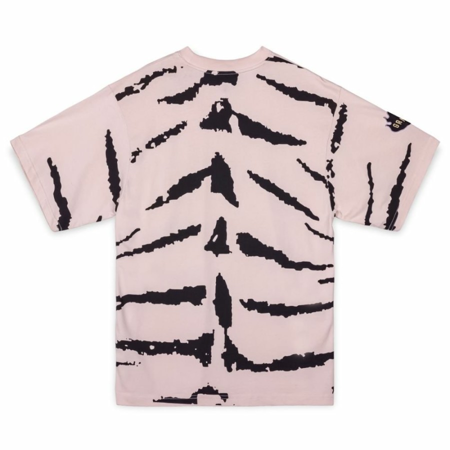 Grimey Tees | Camiseta Grimey Cloven Tongues All Over Print Oversized - Cream - Summer 23