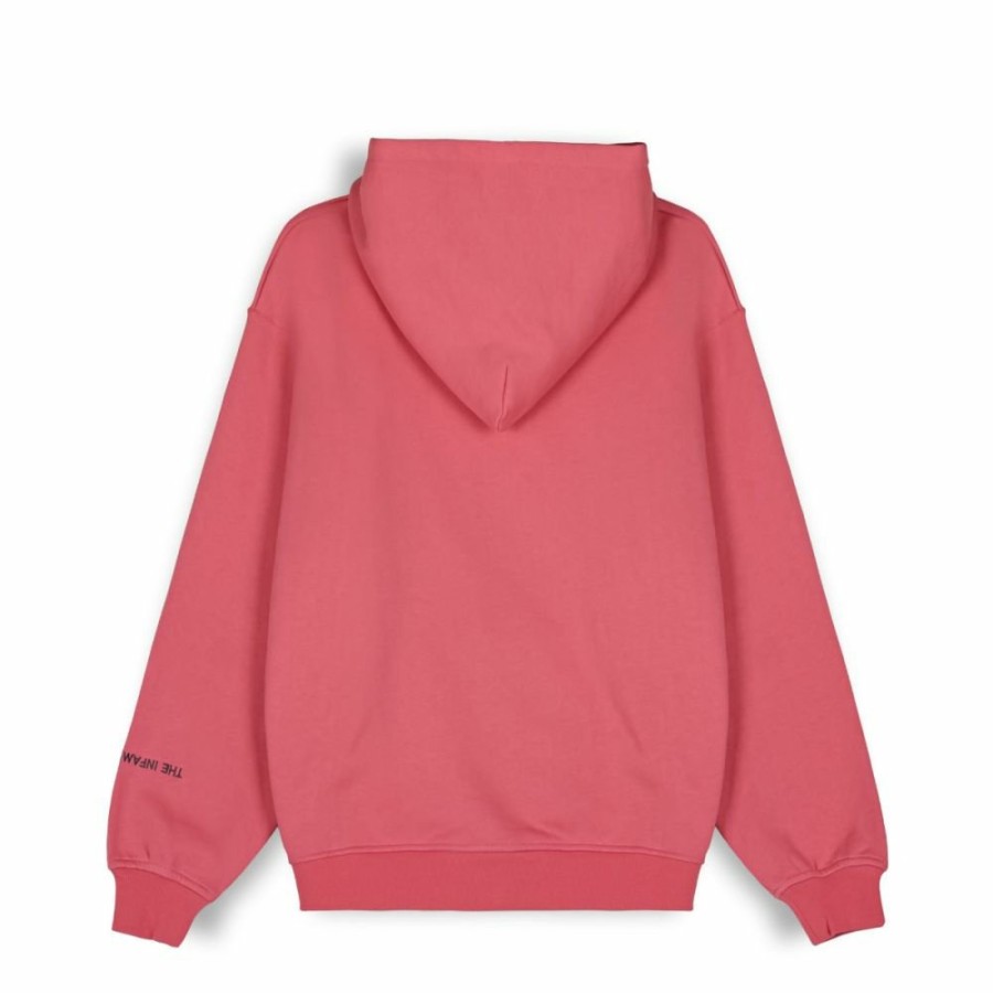 Grimey Organic | Sudadera Grimey "Snow Fox" Hoodie - Coral - Winter 22