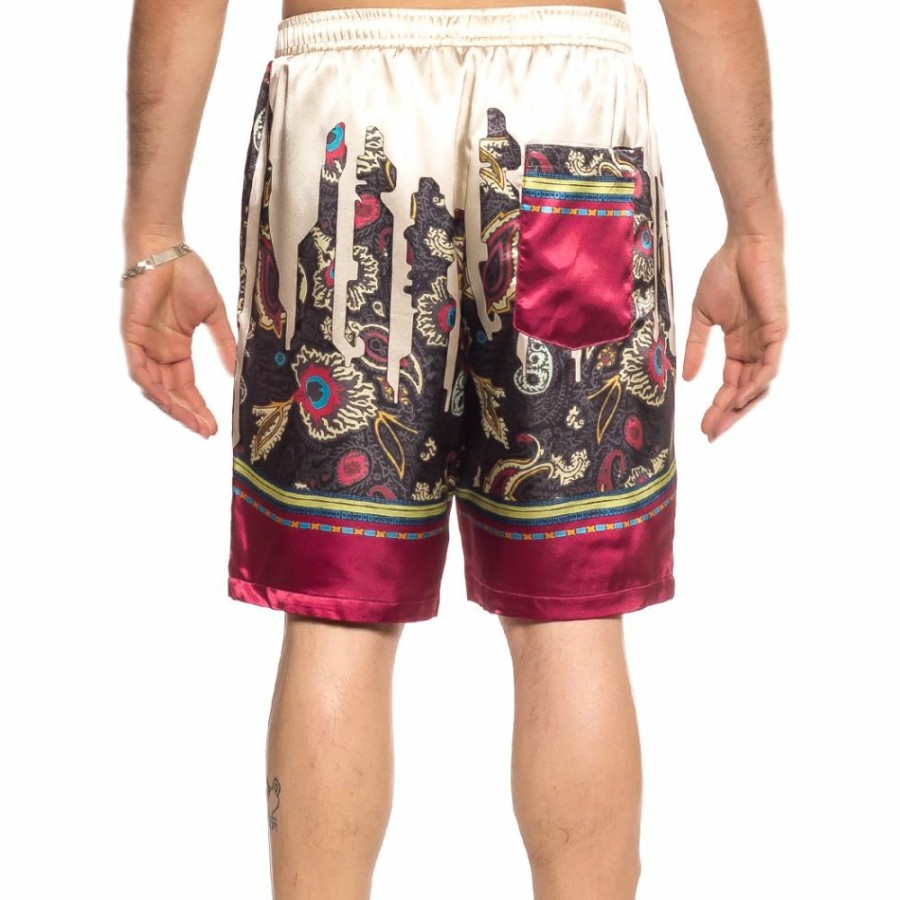 Grimey Shorts | Grimey "Hope Unseen All Over Print" Shorts - White - Summer 21