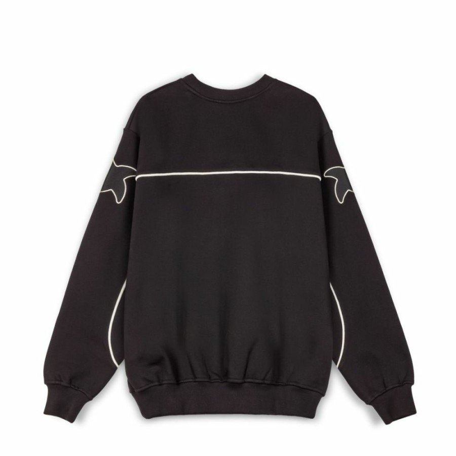 Grimey Sweatshirts | Sudadera Grimey Madrid Heavyweight Vintage - Black - Fw23