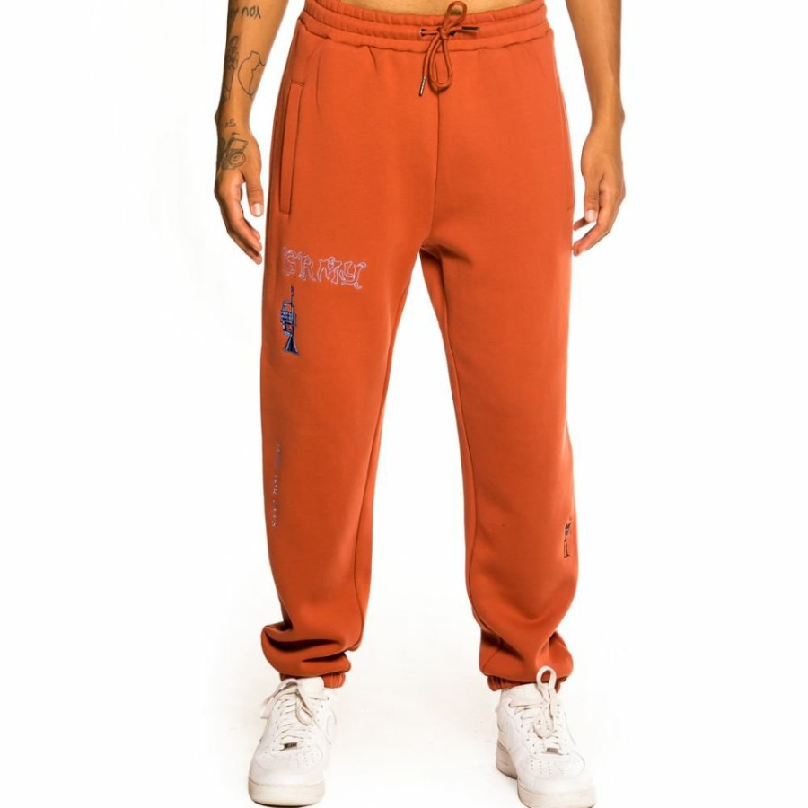 Grimey Pants | Pantalon Grimey "Jazz Thing" Sweatpants - Ochre - Fall 21