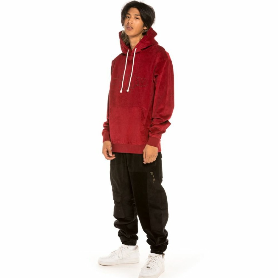 Grimey Sweatshirts | Sudadera Grimey "Aged Rum" Corduroy - Red - Winter 21