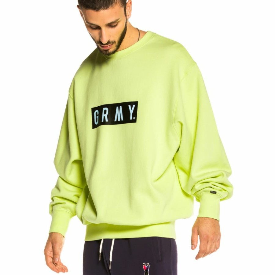 Grimey Sweatshirts | Sudadera Grimey Steez Crewneck Fw20 Mint