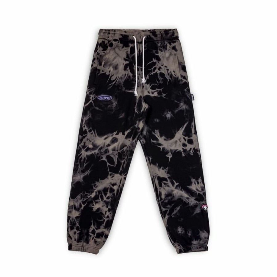 Grimey Pants | Pantalon Chandal Grimey Ufollow Bleached - Black - Spring 23