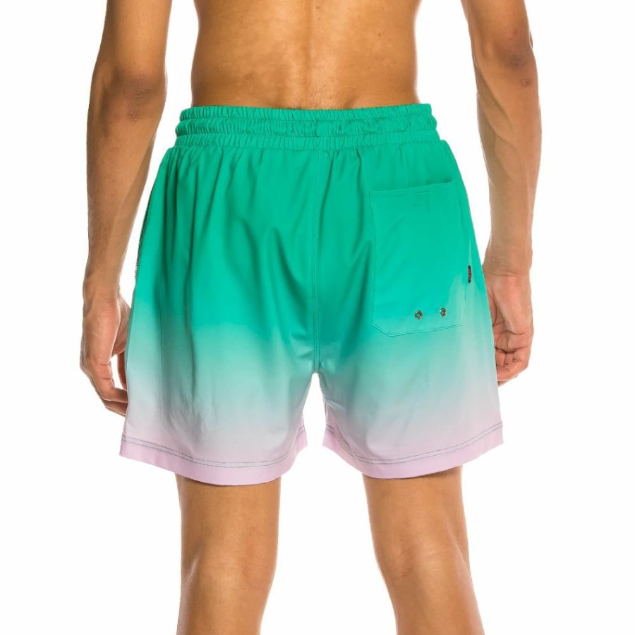 Grimey Swimwear | Grimey Yanga Swimming Shorts Gradient Ss20 Green