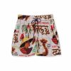 Grimey Swimwear | Grimey Viet Cong Beer Swimming Short - White - Summer 23