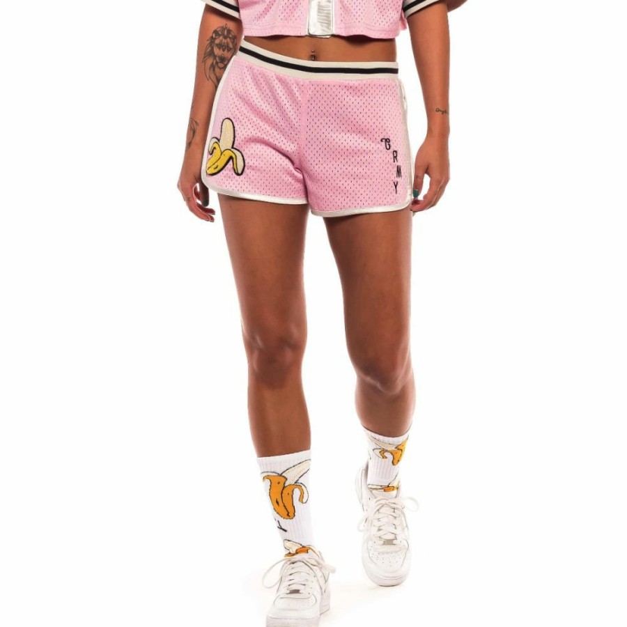 Grimey Pants & Leggins | Grimey Jungle Punch Girl Short - Pink- Spring 22