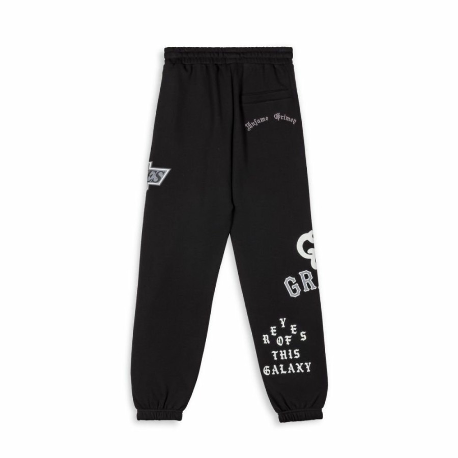 Grimey Ss24 | Pantalon Chandal Grimey Causing Panic - Black - Ss24