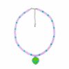 Grimey Misc | Grimey Ufollow Beads Necklace - Lilac - Spring 23