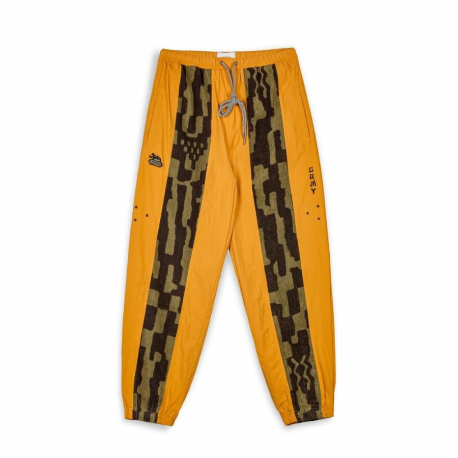 Grimey Ss24 | Pantalon Chandal Grimey Lucky Dragon Jacquard - Mustard - Ss24