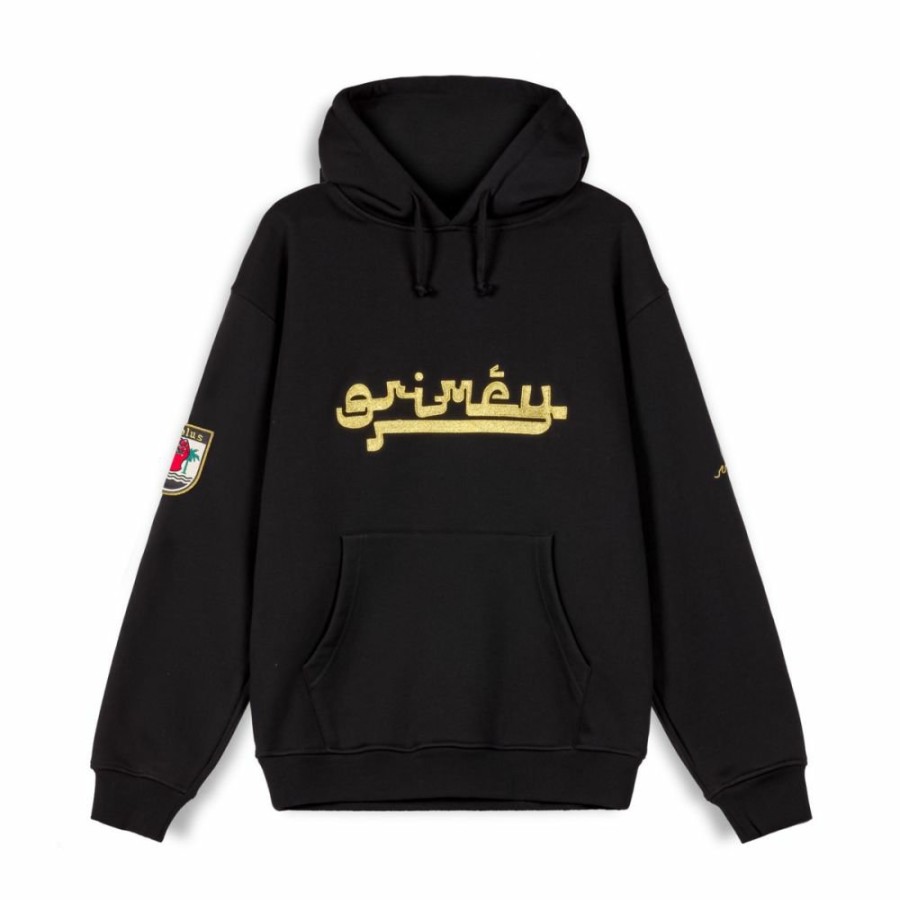 Grimey Sweatshirts | Sudadera Grimey Nablus Stones Vintage - Black - Fw23