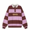 Grimey Organic | Sudadera Grimey Bloodsucker Stripes Polo - Brown - Ss24