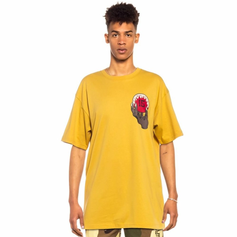 Grimey Tees | Camiseta Grimey "Glorified" - Mustard - Spring 22