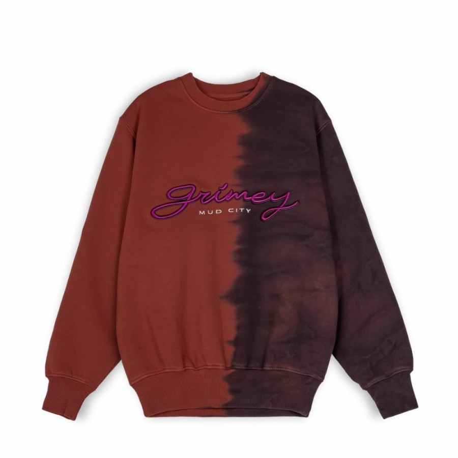 Grimey Sweatshirts | Sudadera Grimey "Dust Storm" Tie & Dye Crewneck - Brown - Fall 22