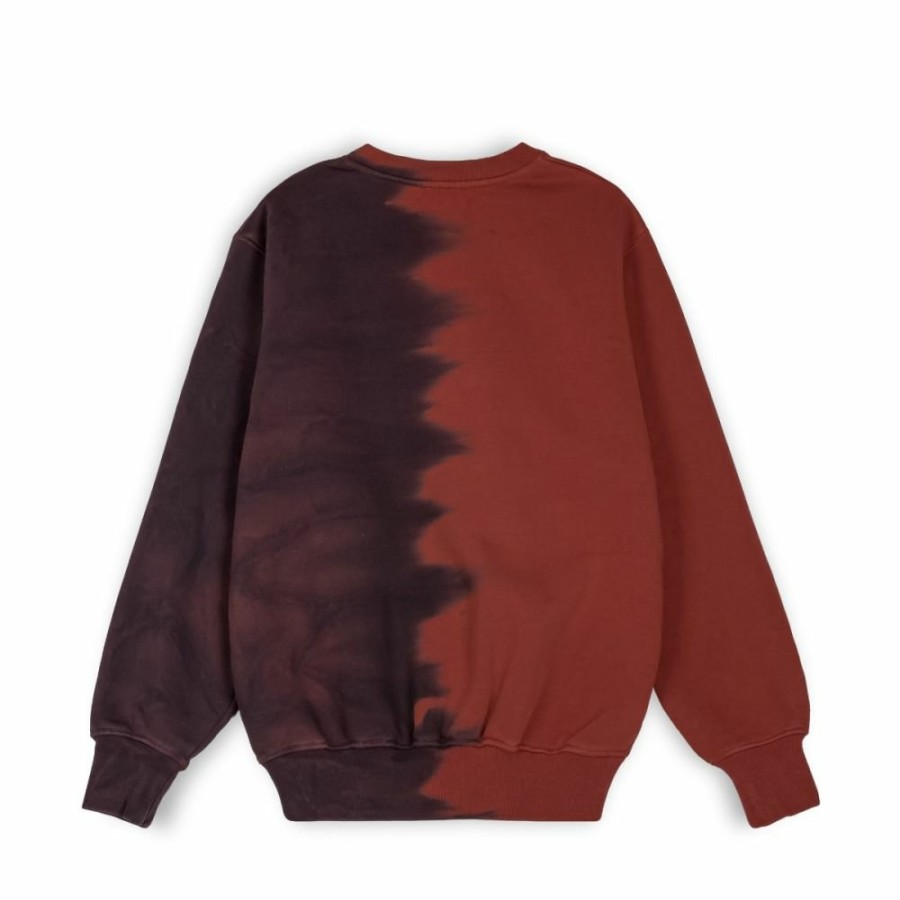 Grimey Sweatshirts | Sudadera Grimey "Dust Storm" Tie & Dye Crewneck - Brown - Fall 22