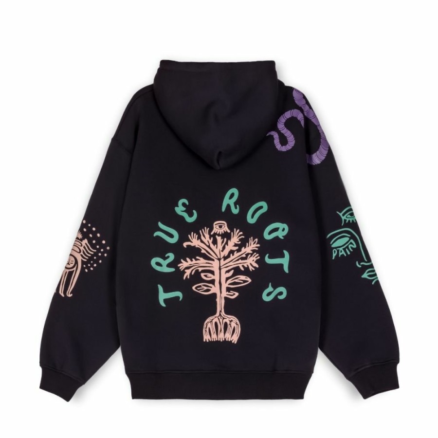 Grimey Sweatshirts | Sudadera Grimey "Snipes X Grimey True Roots" Hoodie - Black - Fall 22