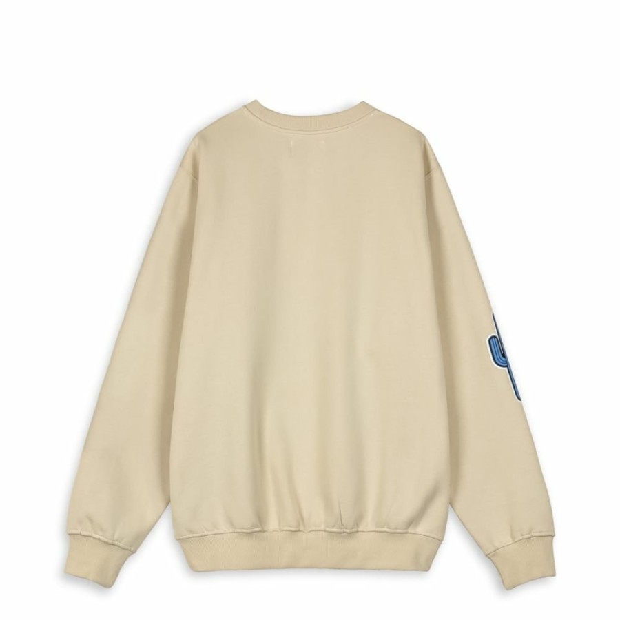 Grimey Organic | Sudadera Grimey Causing Panic The Charleston Blvd Vintage - Cream - Ss24