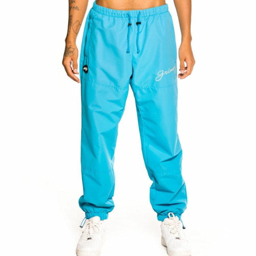 Grimey Pants | Pantalon Grimey "Martinica Fact" Track Pants - Blue - Fall 21