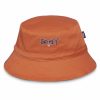 Grimey Head Wear | Grimey "Gem Cutting" Bucket Hat - Brick - Fall 21