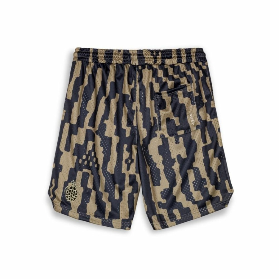 Grimey Shorts | Pantalon Corto Grimey Lucky Dragon Mesh Basket - Green - Ss24