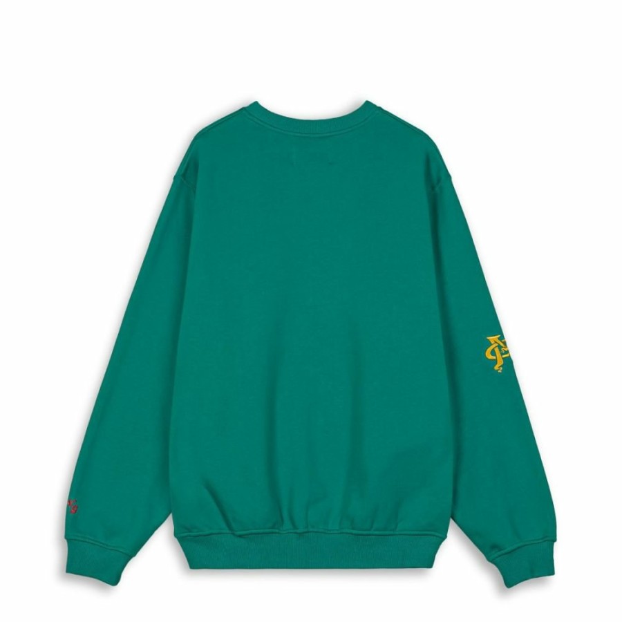 Grimey Ss24 | Sudadera Grimey Mighty Harmonist Nautica X Grmy - Green - Ss24