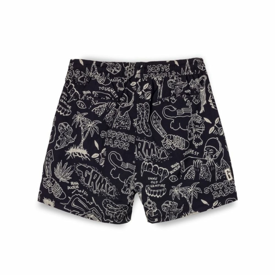 Grimey Shorts | Pantalon Corto Grimey The Toughest - Black - Spring 23