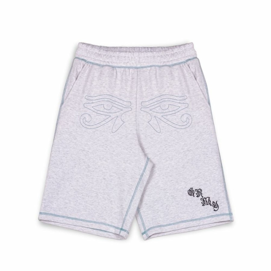 Grimey Shorts | Grimey Fire Route Baggy Sweatshorts - Sport Grey - Spring 23