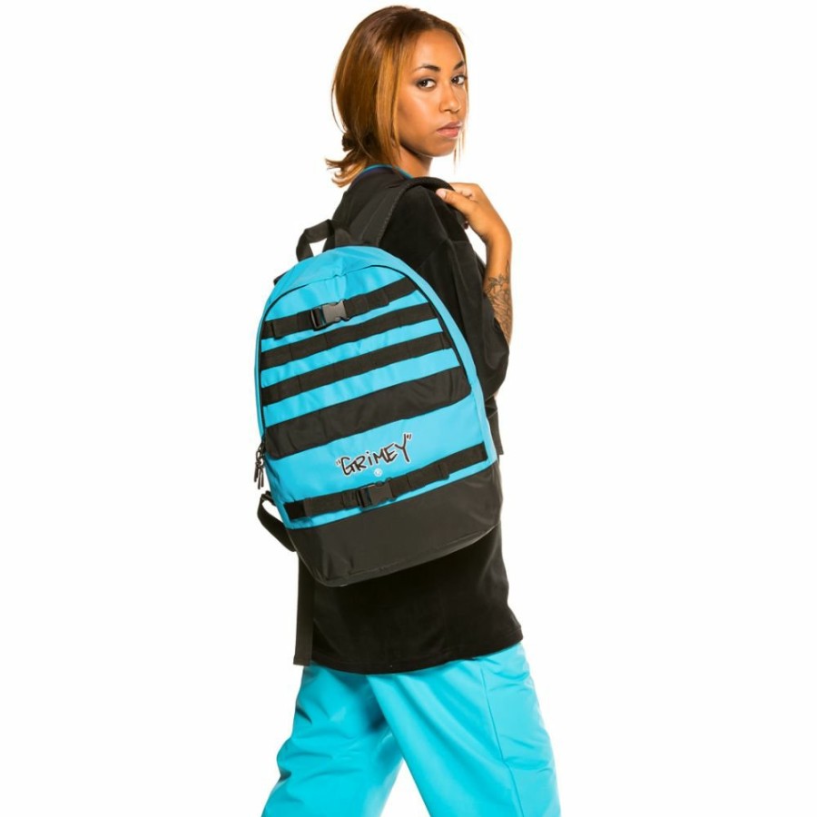 Grimey Backpacks | Grimey "Gem Cutting" Backpack - Fall 21 - Blue