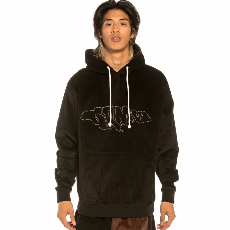 Grimey Sweatshirts | Sudadera Grimey "Aged Rum" Corduroy - Black - Winter 21